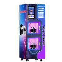 Machine de nettoyage de casques de moto avec désinfection UVC, écran tactile, capacité 1-10L, auto-service, atomisation et séchage double