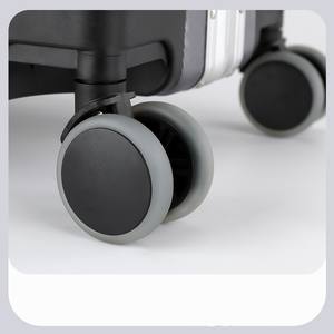 Luz de embarque de 18 pulgadas, peso ligero, nuevo diseño de portátil abierto frontal, material de PC, maleta de ordenador, logotipo personalizado, equipaje, cerradura TSA - Product Image 4