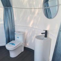 Prix usine Bubble Transparent tentes de luxe hôtel PC glamping dômes Starry Sky Bubble Room avec rideaux et lumière led