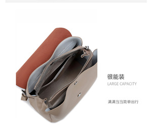 Women Genuine Leather Shoulder Bag for Teenage Girls Kids Multi-Function Small Bagpack Female Ladies <b>School</b> <b>Backpack</b> - Product Image 5