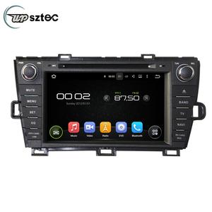 Reproductor de DVD para coche Android 10 de 8 "para <span class=keywords><strong>Toyota</strong></span> <span class=keywords><strong>Prius</strong></span> 2009-2013 Radio para coche reproductor de vídeo <span class=keywords><strong>Multimedia</strong></span> navegación GPS - Product Image 1