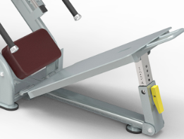 Machine de musculation commerciale 2-en-1 Hack Squat et Leg Press, réglable, en acier robuste, pour l'entraînement des jambes, avec pile de poids de 70 kg - Product Image 3