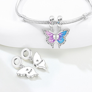 Nuevos pendientes de mariposa Best Friend, diseño original, lujo discreto, modernos y versátiles, venta al por mayor para mujer - Product Image 5