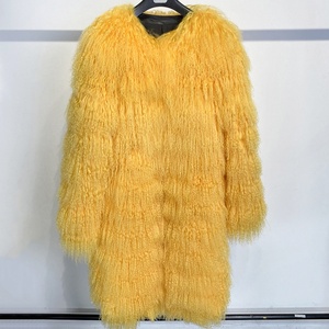 Autunno nuove donne eleganti Mongolia cappotto di pelliccia di pecora <span class=keywords><strong>giacca</strong></span> di pelliccia da donna - Product Image 4