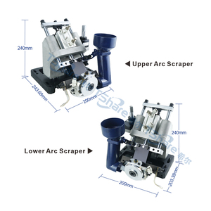 Unité de raclage ronde de remplacement pour machine à chanfreiner les bords Homag, unité de raclage à rayon - Product Image 2