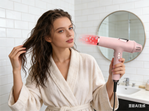 Sèche-cheveux haute puissance pour salon et usage domestique, grande force du vent avec air chaud et froid, séchage rapide, sèche-cheveux infrarouge pour le soin des cheveux - Product Image 5
