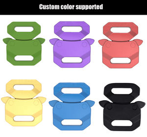 Plata 15mm negro al aire libre mochila correa ajustable sombrero bolsa accesorios 1 pulgada curvado Metal Liberación lateral hebilla mochila hebilla - Product Image 4