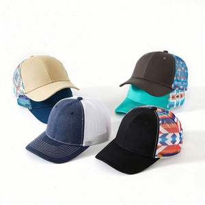 Casquettes Snapback Richardson 112 à 6 panneaux en coton/polyester, style formel et sportif, avec filet, vierges, pour la vente en gros - Product Image 6