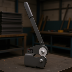 Cizalla Rotatoria Manual de 16 Calibres, Construcción Sólida, Capacidad de 0.06, Cortadora de Chapa de Acero Suave sin Garganta, Modelo para Cortar Acero, Cobre y Varillas Corrugadas - Product Image 2