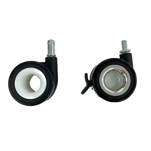 office chair parts 60mm caster wheel and office caster wheel High Grade Chair Hollow Hubless Caster Wheel