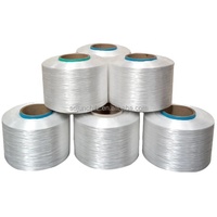 900D High Tenacity Polypropylene Yarn White 300KLY Intermingled Multifilament Raw for Hand Knitting and Weaving