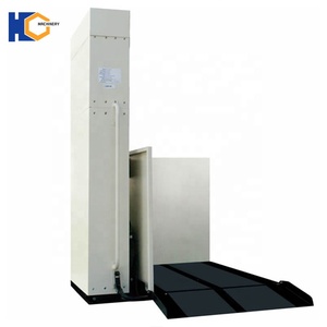 Altura de elevación de 3-10 pies, capacidad de carga de 350Kg, pequeño uso doméstico, escalera hidráulica <span class=keywords><strong>para</strong></span> <span class=keywords><strong>discapacitados</strong></span>, elevador de silla de ruedas <span class=keywords><strong>para</strong></span> personas discapacitadas - Product Image 4