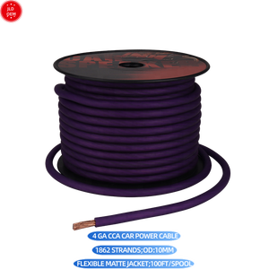 Jld nhà máy nguồn bán buôn sản phẩm chuyên nghiệp chất lượng cao 4awg 21.05mm ² âm thanh xe hơi Cáp loa - Product Image 1