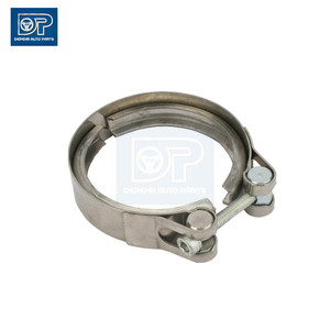 Penjepit pipa knalpot, 1392944 1371085 1439822 Depehr tugas berat Eropa 4 P G R T Series truk 77MM - Product Image 1