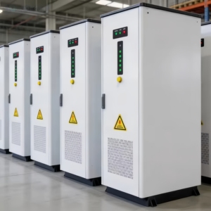 Armoire de stockage d'énergie solaire industrielle et commerciale 50KWH~261KWH, batterie au lithium LiFePO4 avec personnalisation possible, 261kwh+125KW - Product Image 1