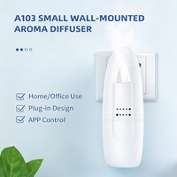 Diffuseur d'arômes mural de luxe, humidificateur pour la pièce, diffuseur d'huiles essentielles électrique à brancher, humidificateur d'huiles essentielles pour la maison, aromathérapie