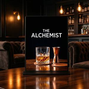 Nuevo Exhibidor de <span class=keywords><strong>Menú</strong></span> de Mesa con Marco Metálico de Lujo, Ultra Delgado, con Luz LED, para Restaurantes de Alta Cocina, Decoración de Hoteles - Product Image 4