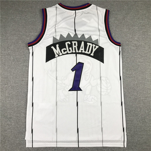 Maglia da <span class=keywords><strong>uomo</strong></span> 2026 ricamata Vince Carter # Maglia da basket 15 Scottie Barnes Brandon <span class=keywords><strong>Ingram</strong></span> Tracy McGrady Retro Casual Top - Product Image 3
