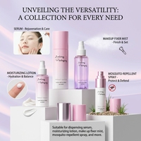 Flacon pulvérisateur en plastique PET dégradé de 150 ml pour soins de la peau, tonique, sérum, shampoing, lotion, avec pompe à brume fine, emballage cosmétique