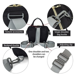 V-coool-Bolsa de pañales <span class=keywords><strong>para</strong></span> mamá, bolsa de pañales pequeña <span class=keywords><strong>para</strong></span> el personal de la vida de la mamá, artículos de bebé <span class=keywords><strong>para</strong></span> guardería - Product Image 4