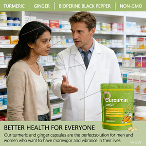 Cápsulas de Cúrcuma y Curcumina de Suministro de Fábrica, 120 Unidades, Antioxidante Celular, Mejora la Inmunidad, Promueve la Salud de las Articulaciones - Product Image 4