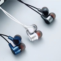 Earphone Berkabel Tipe C dengan Mikrofon Headphone Berkabel In-Ear untuk Headset Ponsel Xiaomi Samsung CATATAN 10 CATATAN 20 S21 S20