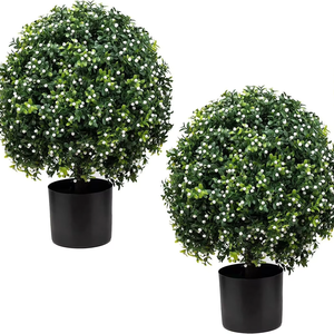 High-quality Outdoor Home Decoration Artificial Plants and <b>Trees</b> Landscape <b>Plastic</b> Fake <b>Tree</b> Flowers - Product Image 2