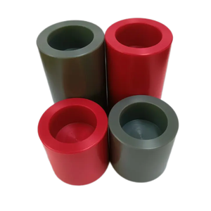 Aangepaste Gesimuleerde Pu Rubberen Pilaar Kaars Draagbare Vervanging Theelichthouder Met Aangepaste Oppervlaktestructuur - Product Image 2