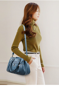 Bolso de Mensajero de Moda de Alta Calidad, Bolso de Hombro con Múltiples Compartimentos, Bolso de Mano Personalizado de Gran Capacidad para Mujer - Product Image 2