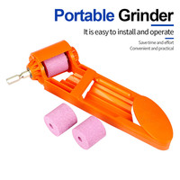 Affûteur de forets portable NINDEJIN LS-MZQ, outil diamanté haute dureté pour affûter les forets