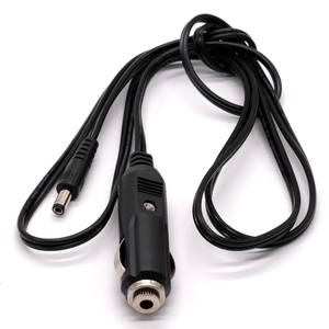 24v汽车点烟器插头，带DC5.5*2.1 STP-1 # 16AWG镀锡铜电力电缆汽车用聚氯乙烯绝缘 - Product Image 1