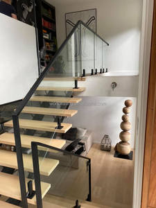 Barandilla de Escalera de Vidrio con Diseño de Espiga, Precio de Fábrica YL METAL - Product Image 6