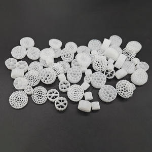 Hoog-efficiënte HDPE MBBR biofilmdragermedia, plastic ronde bevestigingen voor de behandeling van huishoudelijk en industrieel afvalwater - Product Image 2