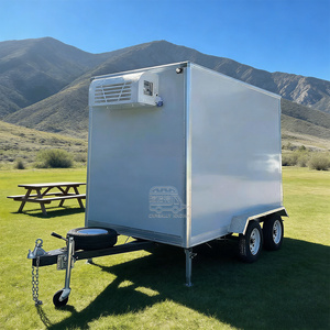 Refrigerator Cooling <b>Trailer</b> Semi <b>Trailer</b> High Capacity Refrigerated Cold <b>Trailer</b> Cooler Refrigerator for Mini Food <b>Trailers</b> - Product Image 1