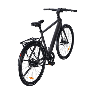 Vélo électrique rétro urbain pour hommes 700C avec moteur à moyeu, batterie au lithium 36V 10Ah, vélo électrique de gravier, 1 vitesse, caractéristiques électroniques, adultes - Product Image 1