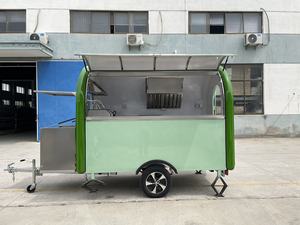 Yinsilang — camion de nourriture standard US, avec équipement de cuisine,/gaufre, glace, bonbons, pizza, remorque avec réfrigérateur, congélateur, chariot pour Hotdog - Product Image 2