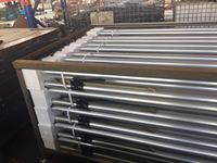 Barre de commande de verrouillage de charge en acier de 38mm pour accessoires de camion conteneur logistique pour sécuriser la cargaison sur les pièces de carrosserie de camion de remorque