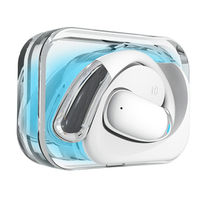 OWS transparente para auriculares <span class=keywords><strong>Bluetooth</strong></span>, auriculares sobre la oreja, traductor de voz AI, batería LED, tipo colgante de oreja abierta - Product Image 2