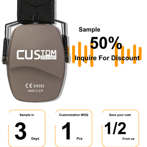 <span class=keywords><strong>Protectores</strong></span> <span class=keywords><strong>Auditivos</strong></span> ZH para Tiro y Caza, Certificación ANSI, NRR 25dB, Cubierta Duradera <span class=keywords><strong>de</strong></span> ABS, Logotipo Personalizado, Servicio OEM <span class=keywords><strong>de</strong></span> Fábrica - Product Image 5