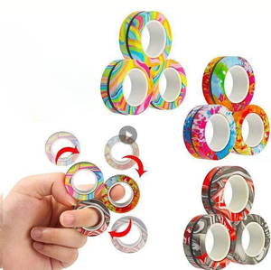 Tùy Chỉnh Tay <span class=keywords><strong>Spinner</strong></span> Nhẫn Trẻ Em Cảm Giác Đồ Chơi Cho Căng Thẳng Cứu Trợ Thần tài Nam Châm Cảm Giác Đồ Chơi Quà Tặng Khuyến Mãi - Product Image 5