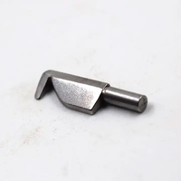 243102 Looper supérieur de rechange en acier argenté pour machines à coudre portables Newlong NP-7 et NP-7A, pièce industrielle