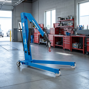 Chariots pliants hydrauliques TTAKE, grues flottantes, capacité de 1000 kg - Product Image 3
