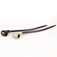 Pipe à tabac en résine de 410 mm, pipe à fumer en verre, accessoires pour fumeurs