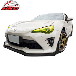 Compatible con Toyota 86 17-20 CS, alerón delantero, faldones laterales, divisor de parachoques, aletas de PU, 2 piezas, accesorio exterior de alta calidad - Product Image 2