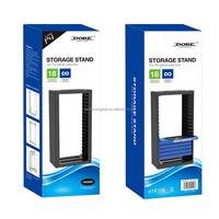 Usine DOBE 18 en 1 ABS support de stockage pour PS4 jeu disque carte CD DVD support Vertical Stander étagère pile support accessoire