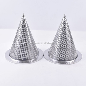 Filtre à tuyau horizontal <span class=keywords><strong>conique</strong></span> en acier inoxydable 304 316 personnalisé, filtres coniques temporaires industriels, nouvelle pompe de filtration liquide - Product Image 3