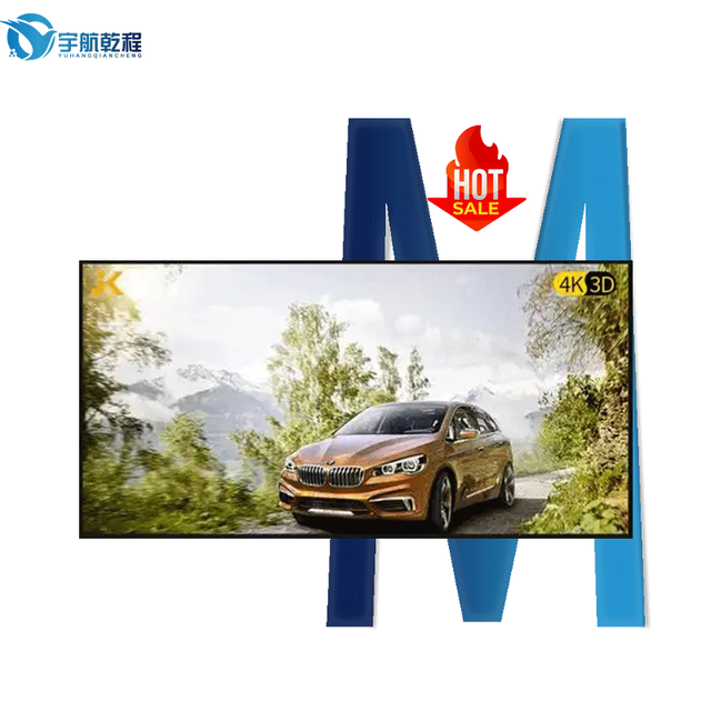 92 84 72 60 55 120 Inch 16:9 ALR Fixed Frame Projection Screen | Matte White Screen for 4K Home Cinema Use