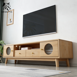 Mueble para TV de madera, diseño nuevo, para sala de estar, al por mayor de fábrica, bajo costo, personalizable, gran stock, listo para enviar. - Product Image 4