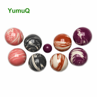 Jeu de boules de pétanque en résine personnalisées YumuQ, jeu de bocce pour l'extérieur, pelouse, jardin, plage, fête familiale pour adultes
