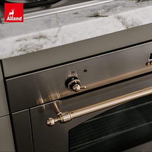 Gabinetes de Cocina Altos Independientes de Diseño Murah en Color Arena Alland, Compra Directa de China, con Estantes y Puertas para Almacenamiento en la Cocina - Product Image 5